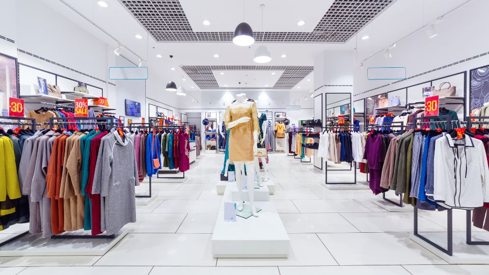 image of a clothing store