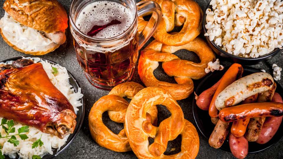 German Oktoberfest food