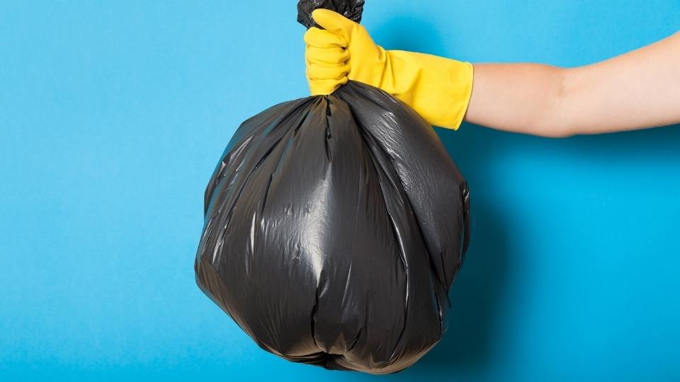 plastic bin bag