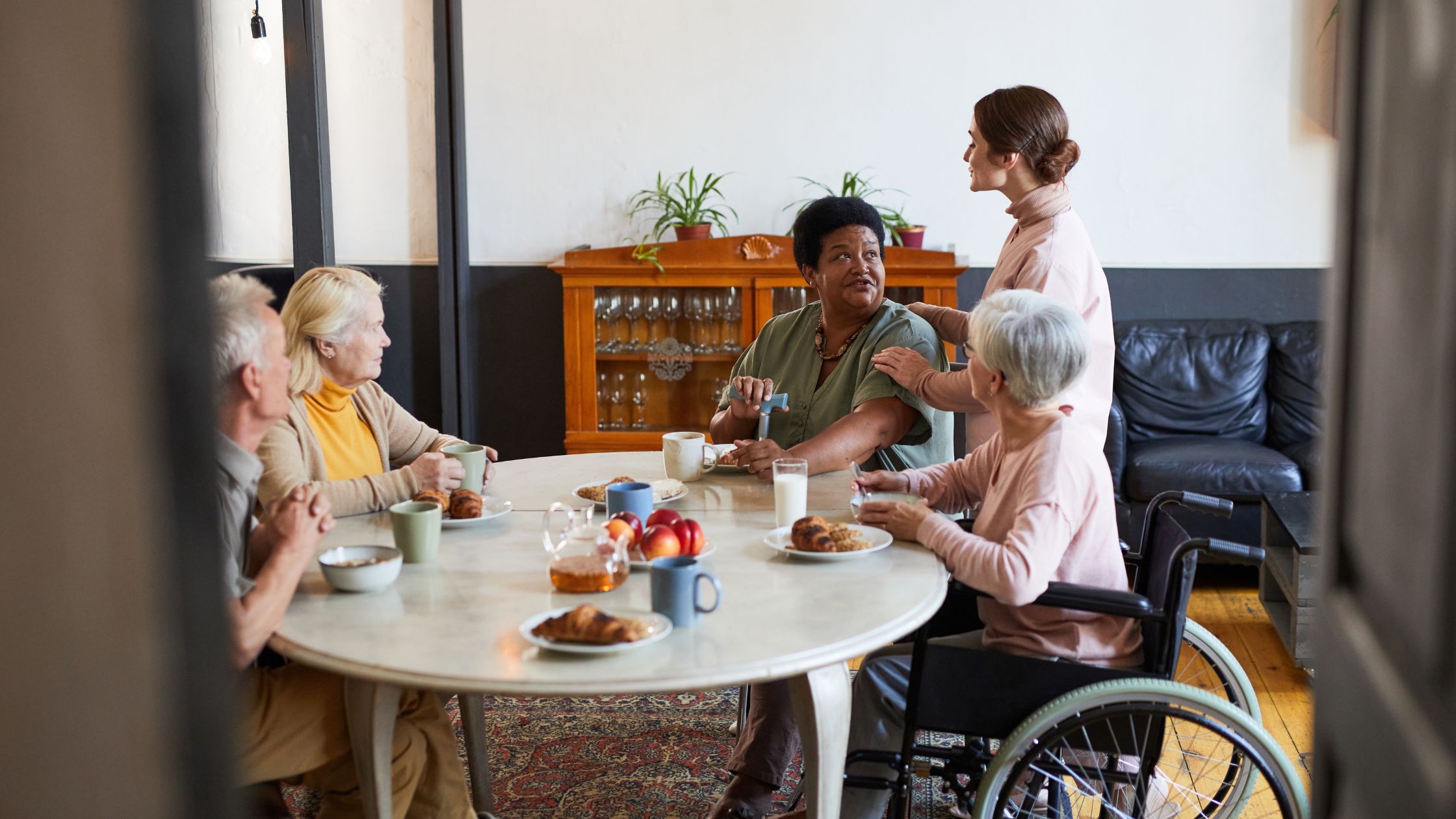 care home reducing food waste