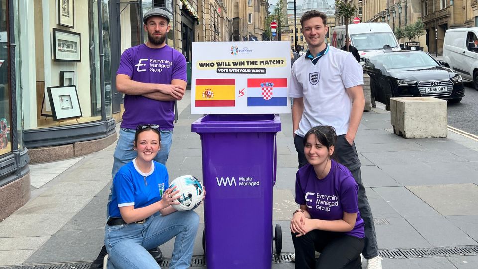Euros Waste Managed bin