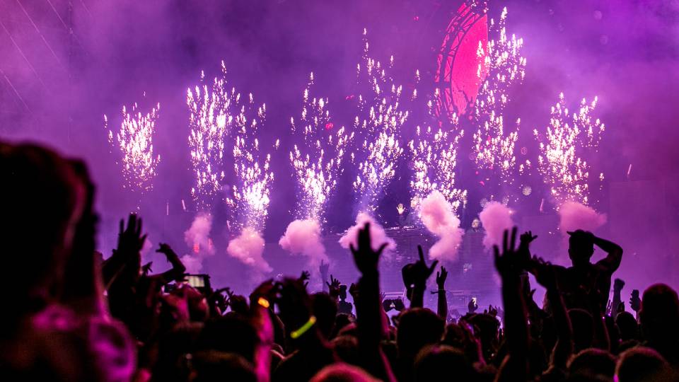 crowd at parklife festival 2024