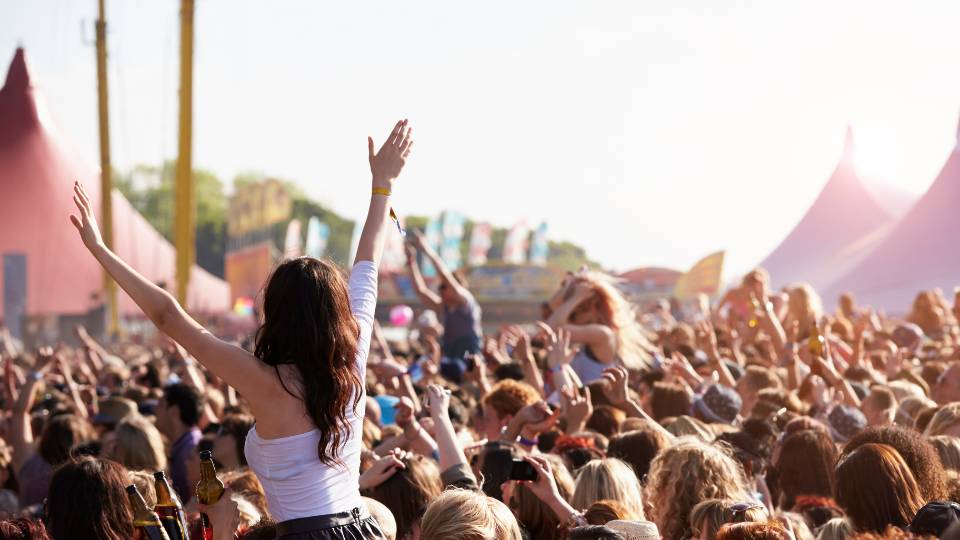 crowd at the Valley Stage Parklife