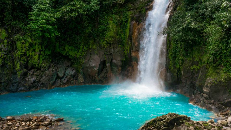 costa rica waterfall