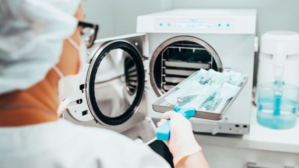 Image of autoclave waste management.