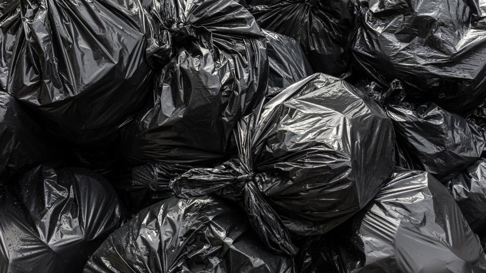Black bin bags