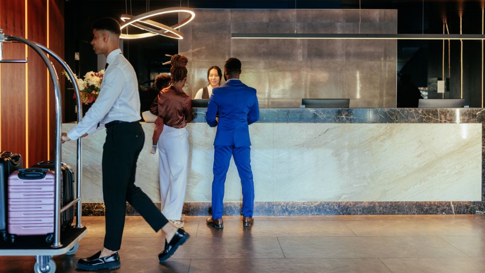 Hotel lobby