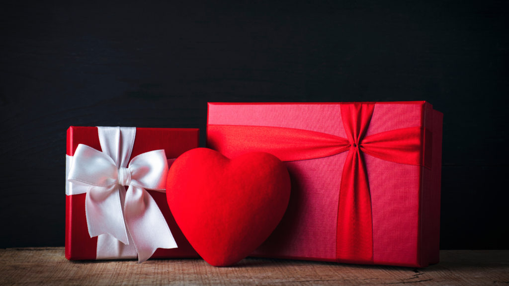 retail valentine's day packaging